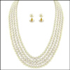 4 string white pearl set - SJPJA-260 - Click here to View more details about this Product